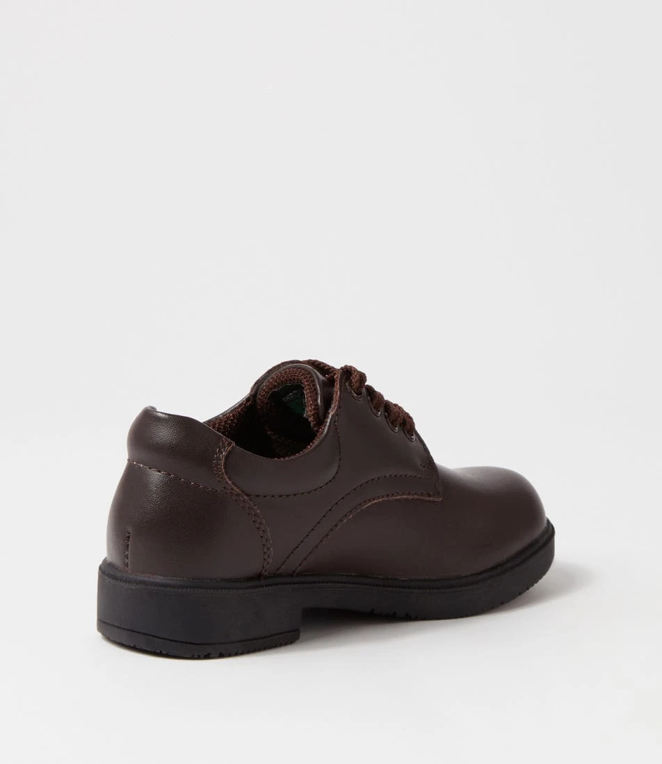 Lynx Arrow Iii Brown Leather Lace Up Flats 5 Lynx Arrow Iii Brown Leather Lace Up Flats - Image 3