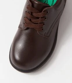 Lynx Arrow Iii Brown Leather Lace Up Flats 10 Lynx Arrow Iii Brown Leather Lace Up Flats -Lynx Shoes Shop LX10060BROLE 5