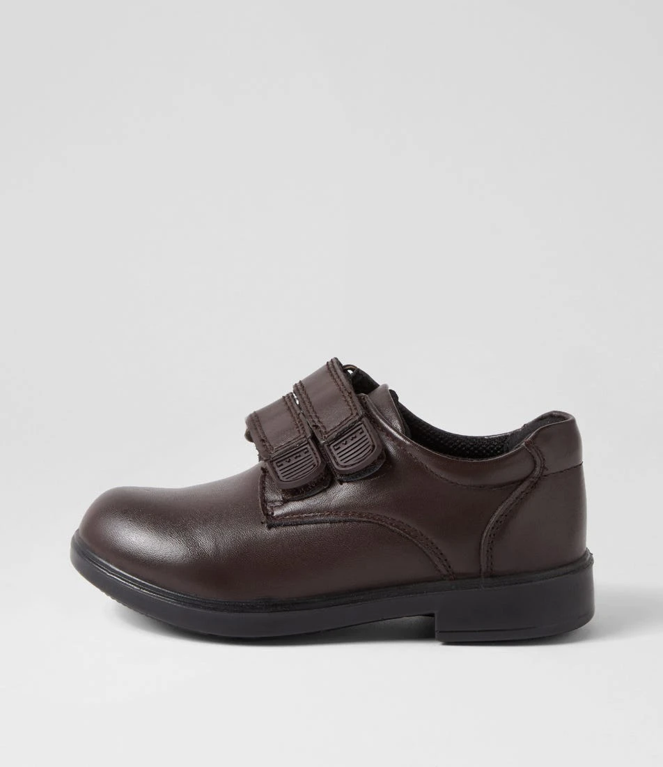 Lynx Dash Brown Leather Flat Shoes 4 Lynx Dash Brown Leather Flat Shoes - Image 2