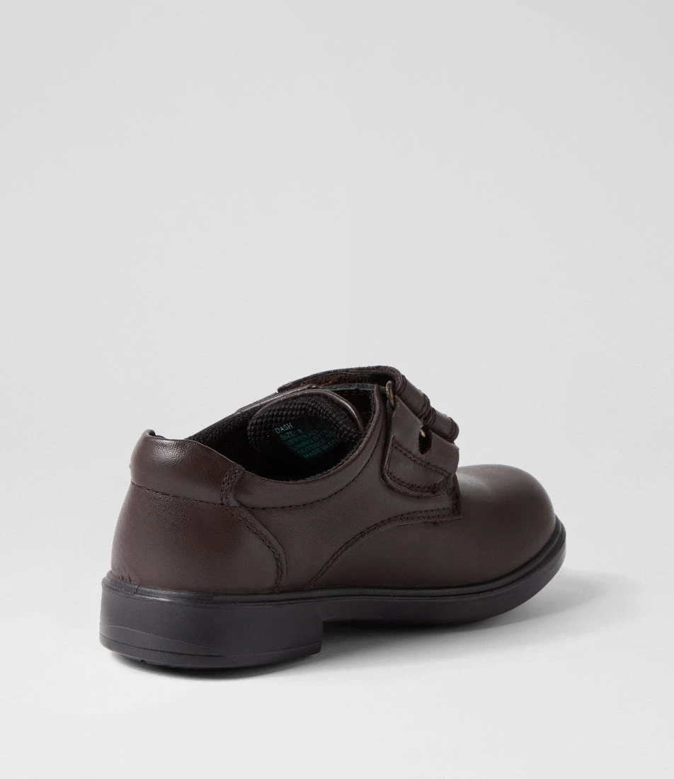 Lynx Dash Brown Leather Flat Shoes 3 Lynx Dash Brown Leather Flat Shoes