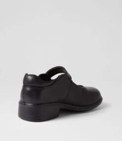 Lynx Milla Jnr E Buckle Black Leather Flat Shoes 9 Lynx Milla Jnr E Buckle Black Leather Flat Shoes -Lynx Shoes Shop LX10089BLALE 4