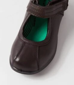 Lynx Suki Brown Leather Flat Shoes -Lynx Shoes Shop LX10101BROLE 5