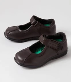 Lynx Suki Brown Leather Flat Shoes -Lynx Shoes Shop LX10101BROLE 6