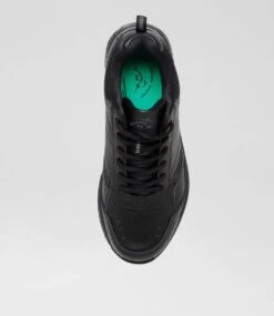 Lynx Erupt Snr Wide Blk Lthr -Lynx Shoes Shop LX10108BLALE 6