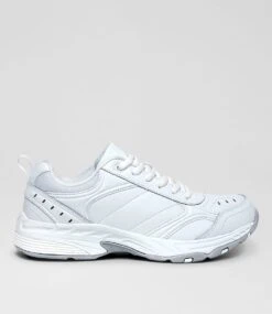 Lynx Erupt Snr Wide Wht Lthr -Lynx Shoes Shop LX10108WHILE 4