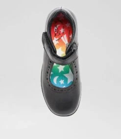 Lynx Sasha Jnr Vel Black -Lynx Shoes Shop LX10137BLALE 6