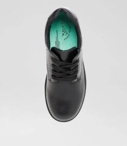 Lynx Darcy Jnr E Black Leather -Lynx Shoes Shop LX10141BLALE 6