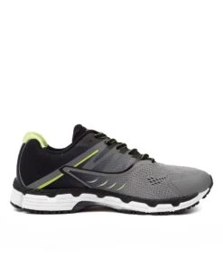 Lynx Iclipse Snr M Lx Grey Black Lime Smooth -Lynx Shoes Shop LX10149GTFSM 5