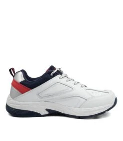Lynx Blast Snr M Wht-navy-red -Lynx Shoes Shop LX10153WSYYJ 5