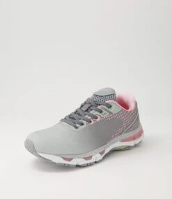 Lynx Icon Snr G Lace Grey Pink Mesh Sneakers -Lynx Shoes Shop LX10225GIFAA 3