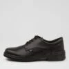 Larrikin Snr Blk Leather 2 Larrikin Snr Blk Leather -Lynx Shoes Shop RC10058BLALE 2