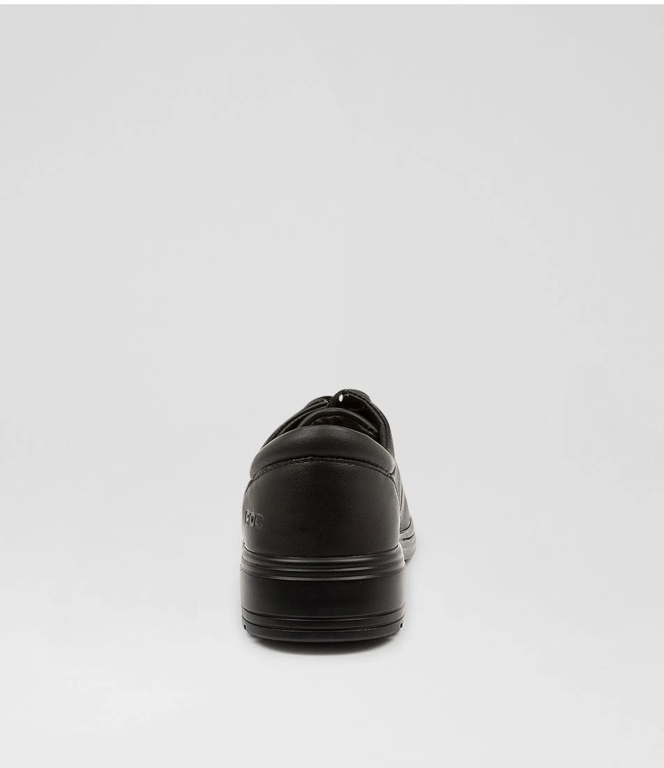 Larrikin Snr Blk Leather 6 Larrikin Snr Blk Leather - Image 4