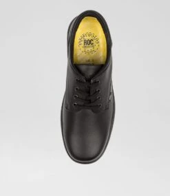 Larrikin Snr Blk Leather 11 Larrikin Snr Blk Leather -Lynx Shoes Shop RC10058BLALE 6