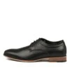 Fox Black Leather 1 Fox Black Leather -Lynx Shoes Shop S210007BLALE 4