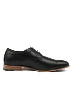 Fox Black Leather -Lynx Shoes Shop S210007BLALE 5