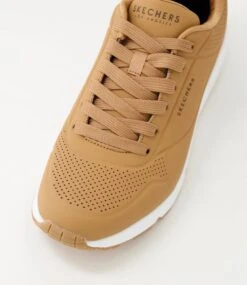 Skechers Uno Tan Sneakers -Lynx Shoes Shop SK10712TANSM 5
