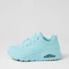Skechers Uno Light Blue Sneakers -Lynx Shoes Shop SK10732DBGSM 2