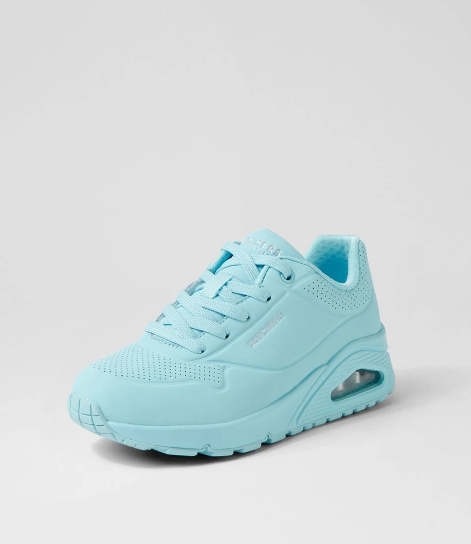 Skechers Uno Light Blue Sneakers 4 Skechers Uno Light Blue Sneakers - Image 2