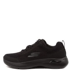Skechers Go Walk Arch Fit Black Black Sneakers