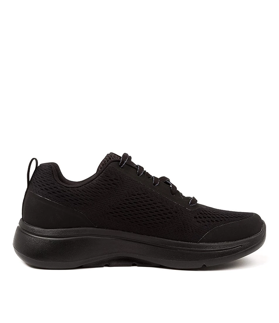 Skechers Go Walk Arch Fit Black Black Sneakers 6 Skechers Go Walk Arch Fit Black Black Sneakers - Image 4