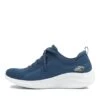 Skechers Ultra Flex 3.0 Navy Knit Lace Up Sneakers