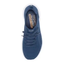 Skechers Ultra Flex 3.0 Navy Knit Lace Up Sneakers -Lynx Shoes Shop SK11209DBYSS 6