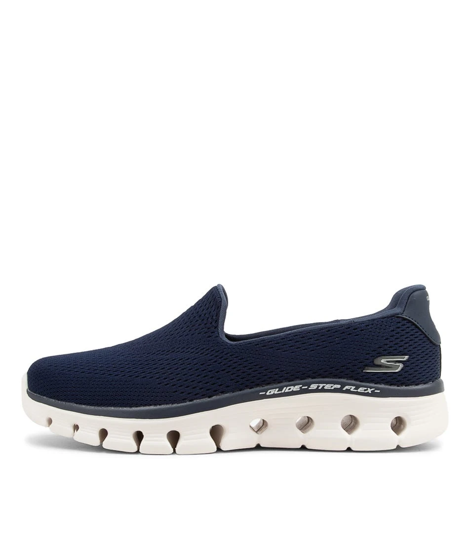 Skechers Go Walk Glide Navy Mesh Sneakers 3 Skechers Go Walk Glide Navy Mesh Sneakers