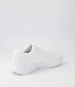 Skechers Skech White Textile Sneakers -Lynx Shoes Shop SK11299W66WI 4