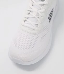Skechers Skech White Textile Sneakers -Lynx Shoes Shop SK11299W66WI 5