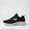 Skechers Ultra Flex 3.0 Black Lime Mesh Sneakers