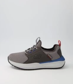 Skechers Neville Grey Mesh Sneakers