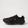 Skechers Go Run Trail A Black Charcoal Mesh Lace Up Flats -Lynx Shoes Shop SK11349B98AA 2