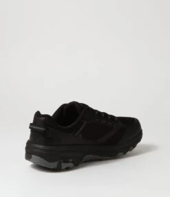 Skechers Go Run Trail A Black Charcoal Mesh Lace Up Flats -Lynx Shoes Shop SK11349B98AA 4