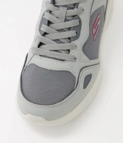 Skechers Skech Grey Sneakers 10 Skechers Skech Grey Sneakers -Lynx Shoes Shop SK11350GRYSM 5