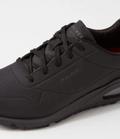 Skechers Uno Sr Black Sneakers -Lynx Shoes Shop SK11381BLASM 6