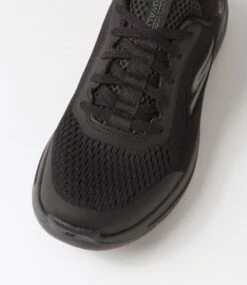 Skechers Go Walk Arch Fit Black Fabric Sneakers -Lynx Shoes Shop SK11406B58FA 5