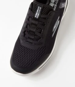 Skechers Go Walk Arch Fit Black Mesh Sneakers -Lynx Shoes Shop SK11406BLAAA 5