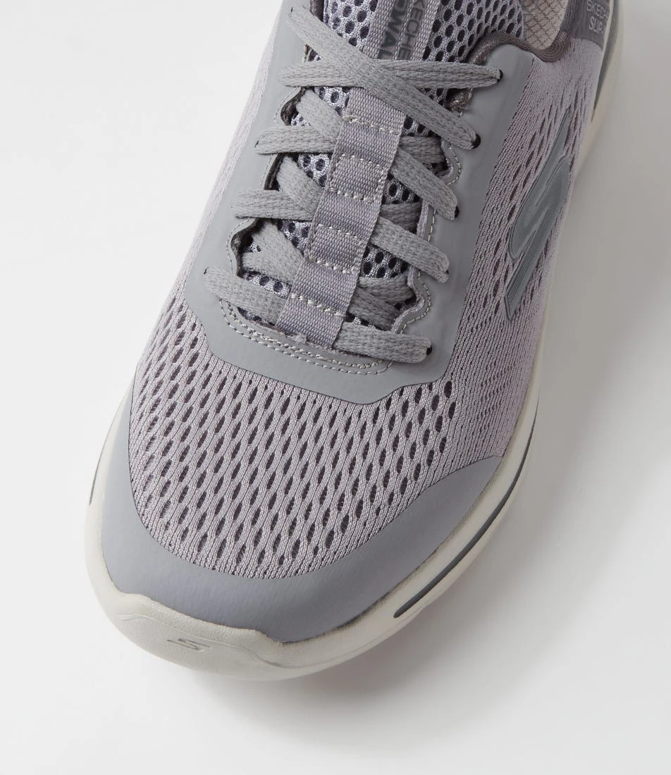 Skechers Go Walk Arch Fit Grey Mesh Sneakers 6 Skechers Go Walk Arch Fit Grey Mesh Sneakers - Image 4