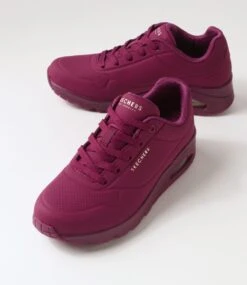 Skechers Uno Stand On Air Plum Sneakers 11 Skechers Uno Stand On Air Plum Sneakers -Lynx Shoes Shop SK11411R42SM 6