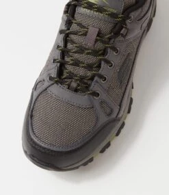 Skechers Selmen Cormack Charcoal Leather Mesh Lace Up Flats 10 Skechers Selmen Cormack Charcoal Leather Mesh Lace Up Flats -Lynx Shoes Shop SK11428G1673 5