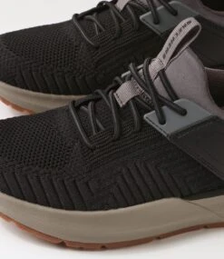 Skechers Neville Calhan Black Charcoal Mesh Sneakers -Lynx Shoes Shop SK11431B98AA 6