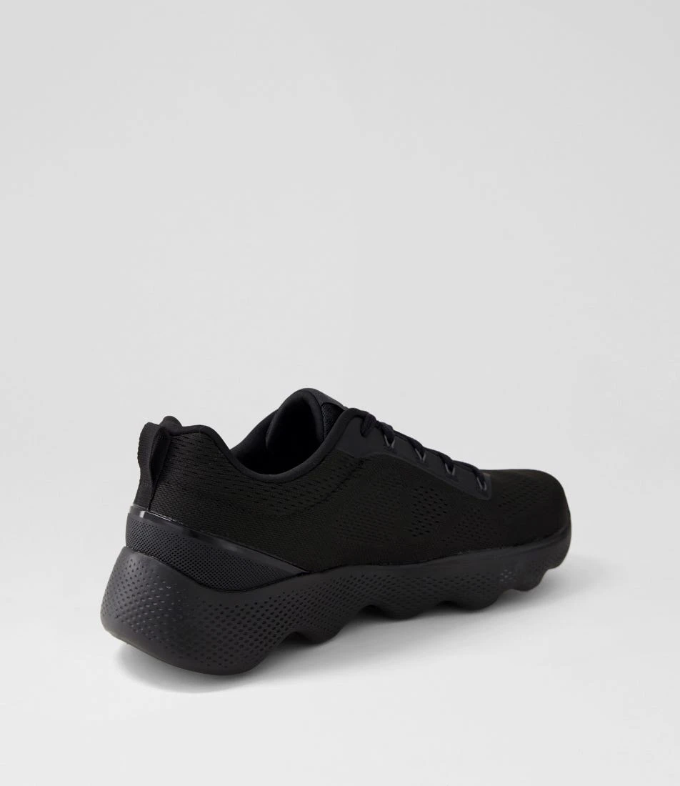 Skechers Gowalk Massage Fit Black Mesh Sneakers 5 Skechers Gowalk Massage Fit Black Mesh Sneakers - Image 3