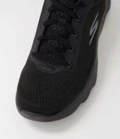 Skechers Gowalk Massage Fit Black Mesh Sneakers 10 Skechers Gowalk Massage Fit Black Mesh Sneakers -Lynx Shoes Shop SK11450B58AA 5