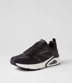 Skechers Tres Black Sneakers -Lynx Shoes Shop SK11455BLASM 3