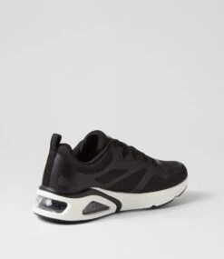 Skechers Tres Black Sneakers -Lynx Shoes Shop SK11455BLASM 4