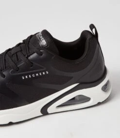 Skechers Tres Black Sneakers -Lynx Shoes Shop SK11455BLASM 6