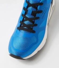 Skechers Tres Tres Air Revolution Blue Sneakers -Lynx Shoes Shop SK11455BLUSM 5