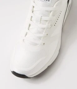 Skechers Tres White Sneakers -Lynx Shoes Shop SK11455WHISM 5