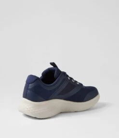 Skechers Skech Navy Red Mesh Sneakers -Lynx Shoes Shop SK11460DIGAA 4