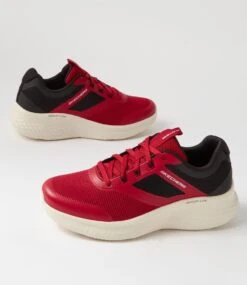 Skechers Skech Red Black Mesh Sneakers -Lynx Shoes Shop SK11460R54AA 6